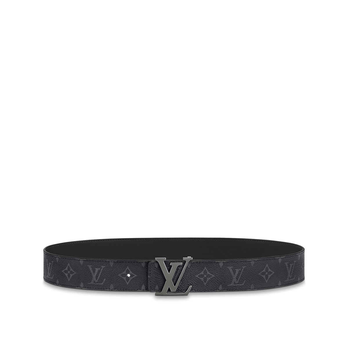 Louic Viutt0n Reversible Ecplise black buckle and belt