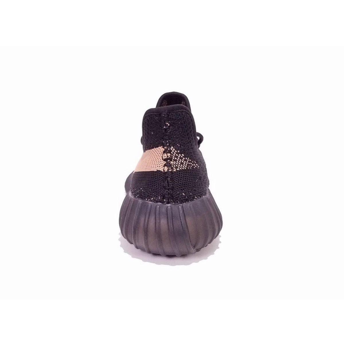 YE*ZY 350 Boost Black with beige stripe