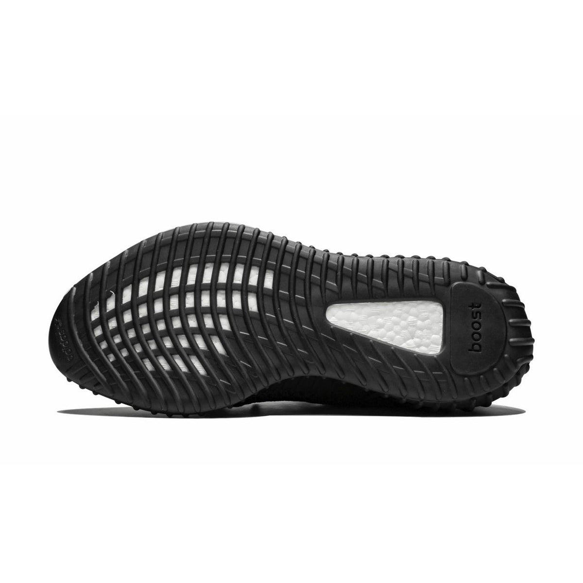 YE*ZY 350 Boost Black with black stripe