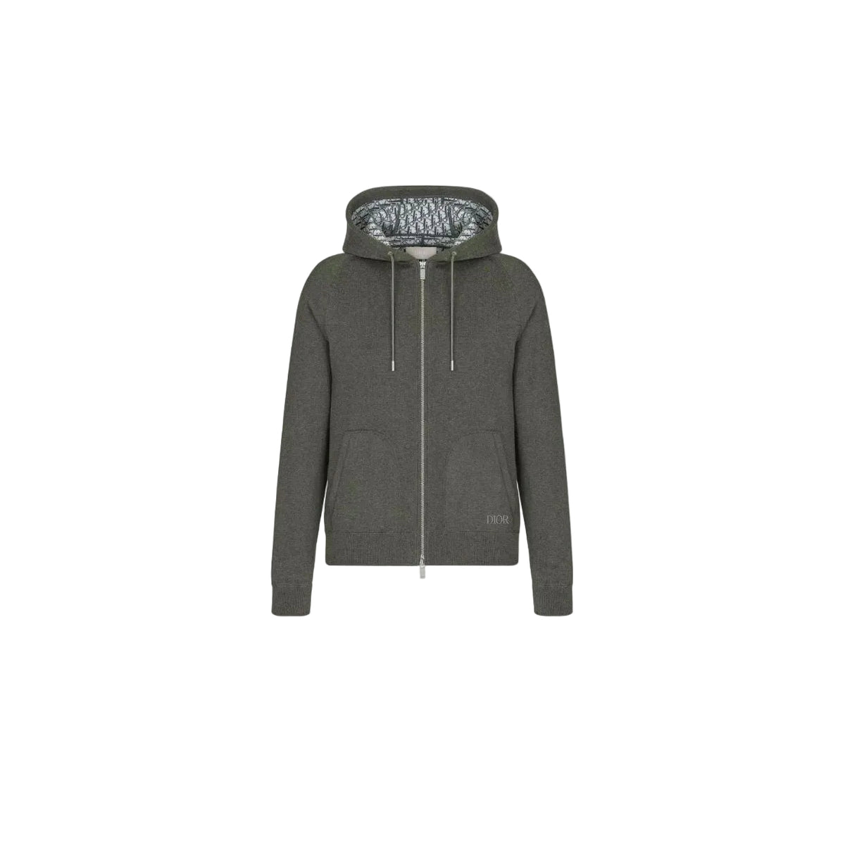 D!or Grey Hoodie