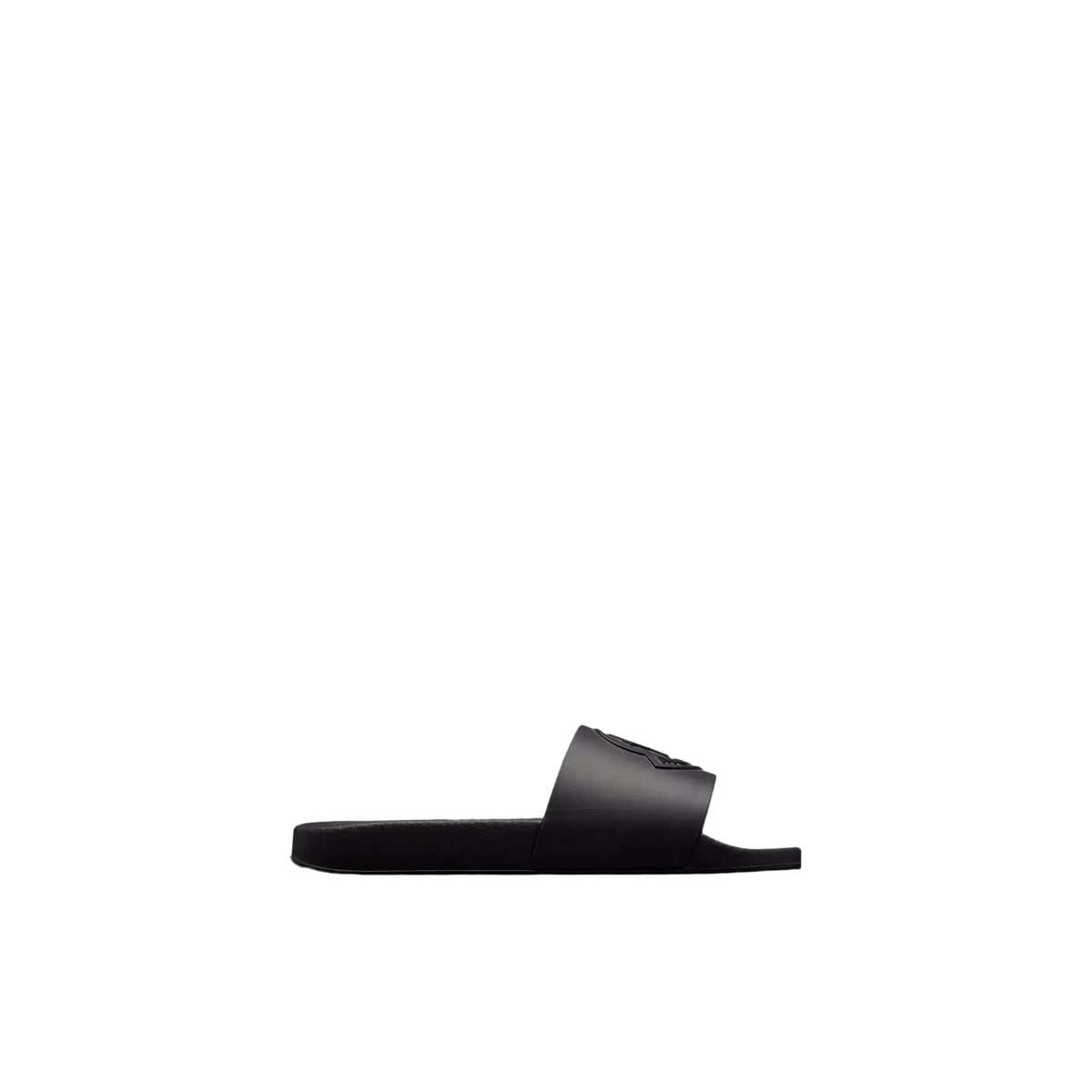 Monclr Black Slides