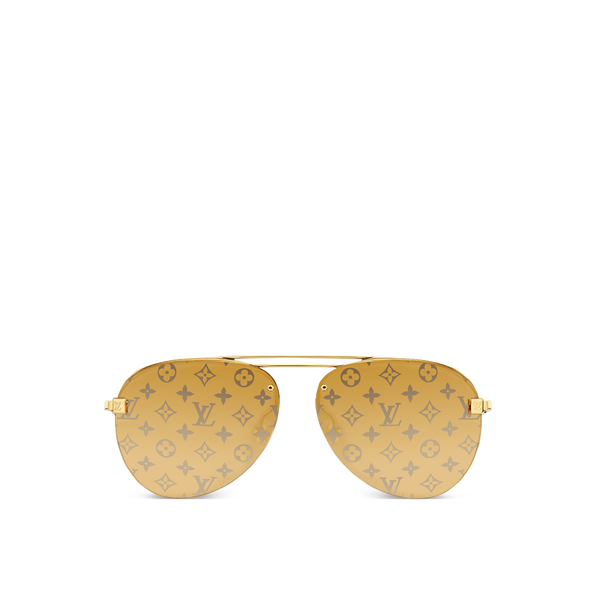 Louic Viutt0n rimless frame SUNGLASSES