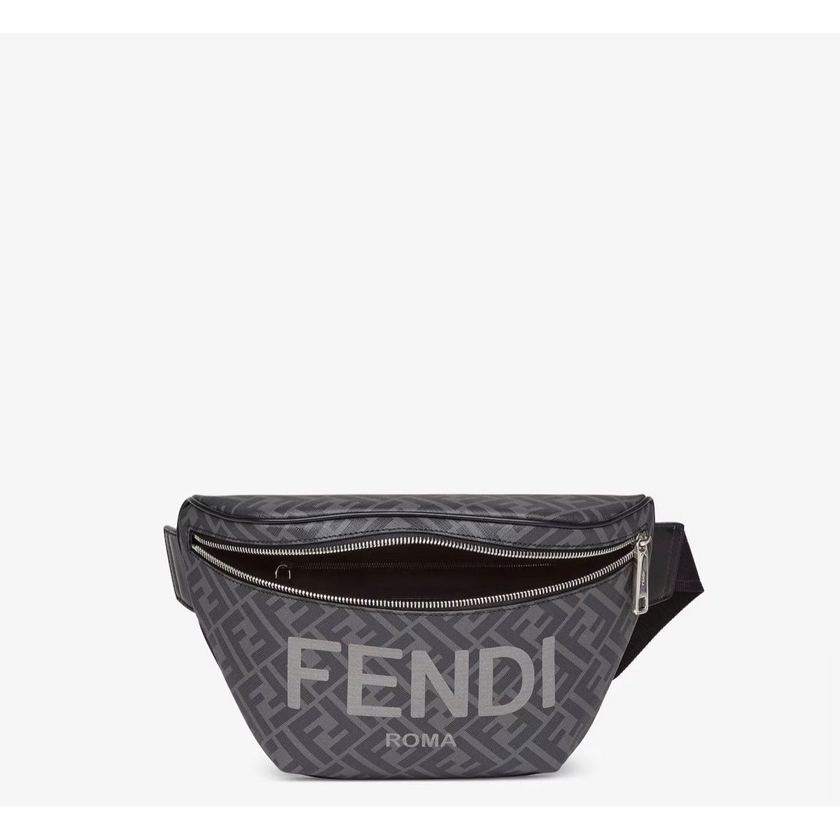 F€ndi Black and grey bag