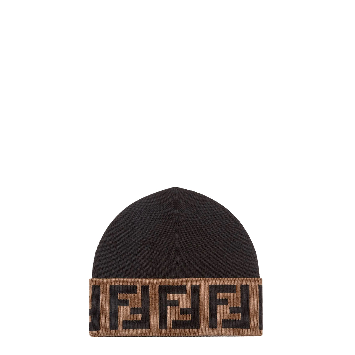 F€ndi  BEANIE brown/lightbrown