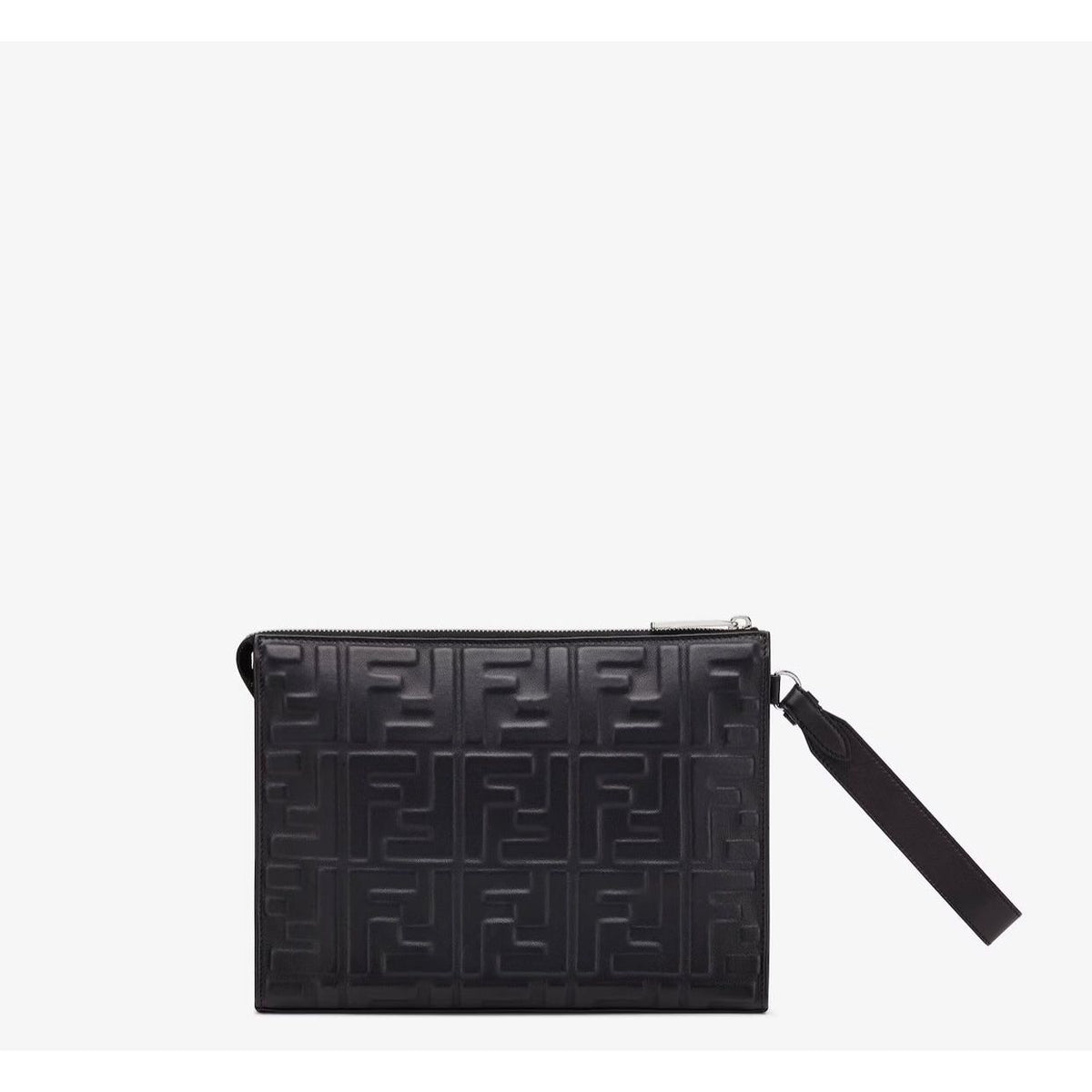 F€ndi Bag with detachable bracelet handle and interior card holder.