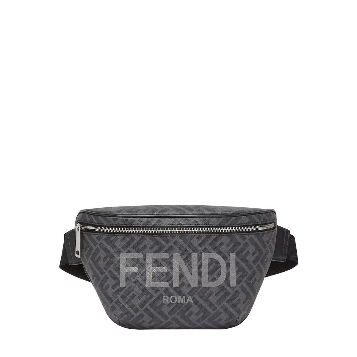 F€ndi Black and grey bag