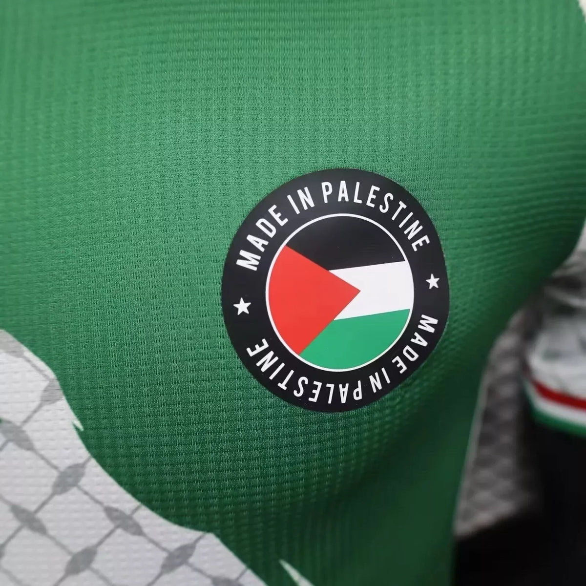 DKALI Palestine White Football Jersey