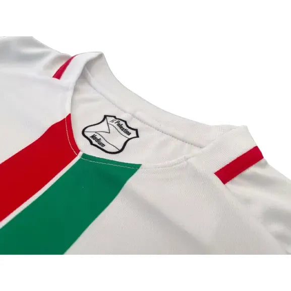 Palestine Jersey - White Centre Striped